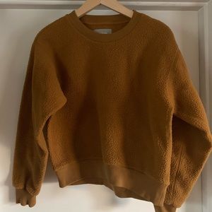 Everlane ReNew Fleece Raglan Sweatshirt